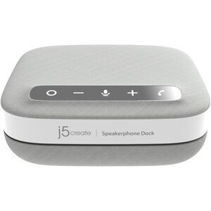 j5create USB-C 4K Speakerphone Dock, HDMI, USB-A, Ethernet, Teams, Zoom, Meet